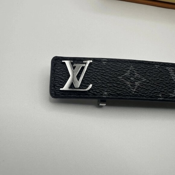 Louis Vuitton Bracelet Black Monogram w/Box - Picture 2 of 4